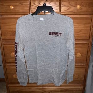 Grey Hershey's Long Sleeve Shirt